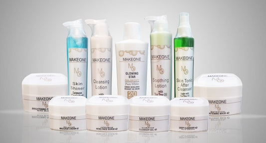 MakeOne Large Facial & Skin Polish Set – Complete 7-Step Glow Kit for Salons & Home Use