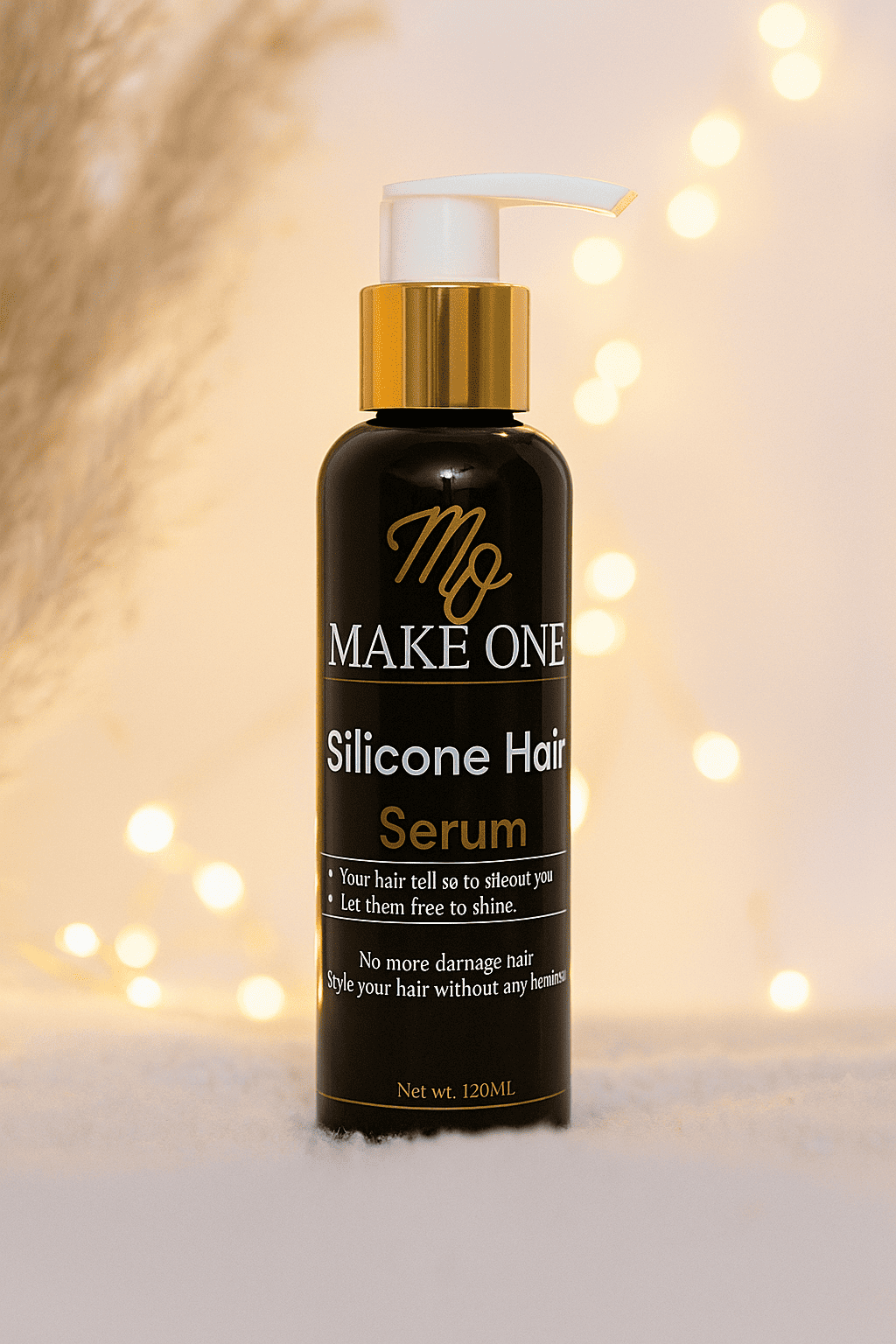 MakeOne Silicon Hair Serum – Smoothness in Every Drop!