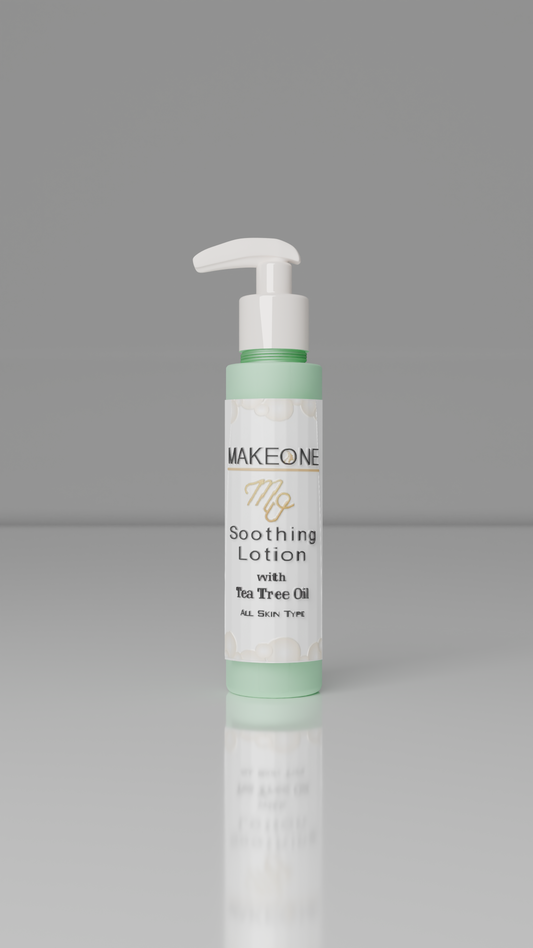 MakeOne Soothing Lotion – With Tea Tree Oil | Calming & Acne-Control Formula (150 mL)